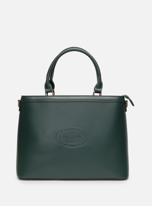ALLEN SOLLY Solid Laptop Bag
