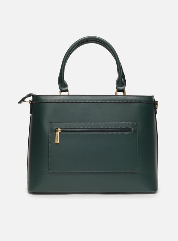 ALLEN SOLLY Solid Laptop Bag