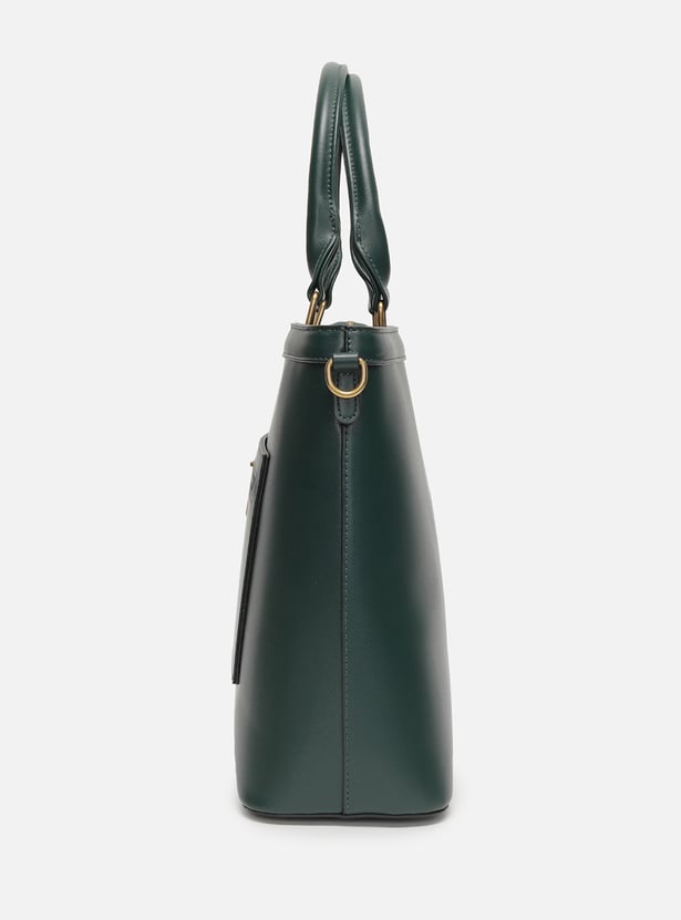 ALLEN SOLLY Solid Laptop Bag