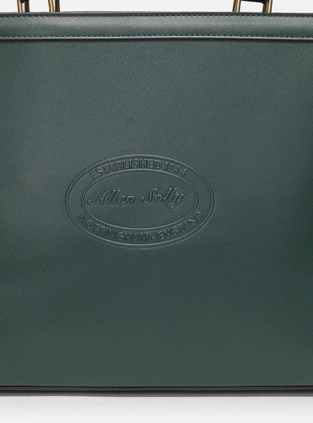 ALLEN SOLLY Solid Laptop Bag