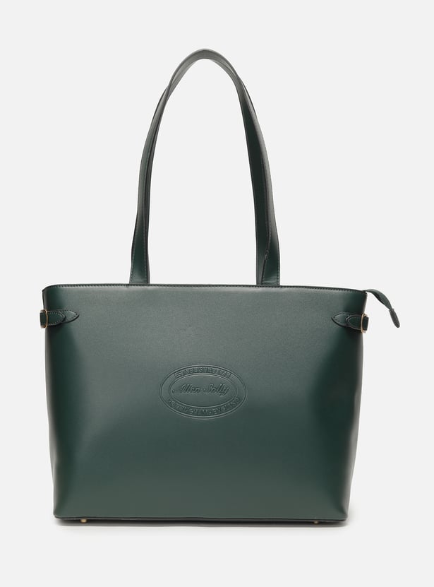 ALLEN SOLLY Solid Laptop Bag
