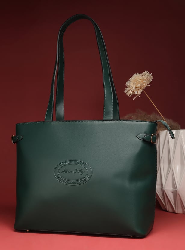 ALLEN SOLLY Solid Laptop Bag