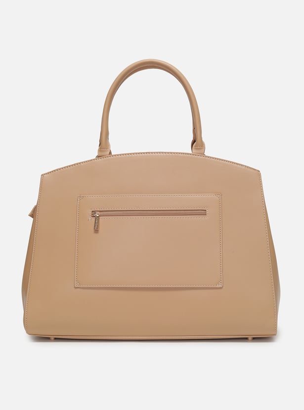 ALLEN SOLLY Solid Laptop Bag