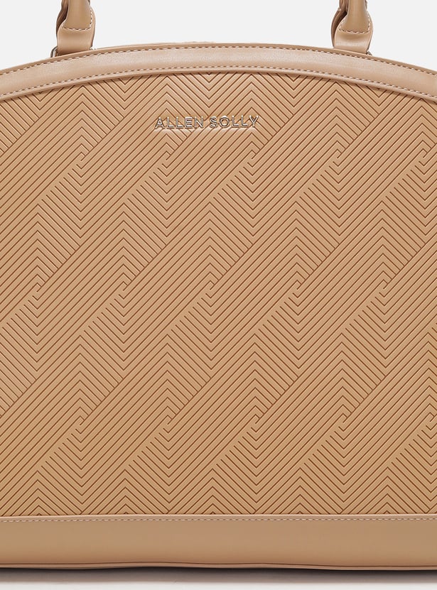 ALLEN SOLLY Solid Laptop Bag