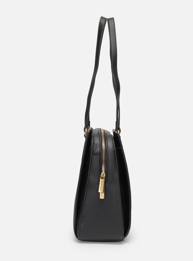 ALLEN SOLLY Solid Laptop Bag