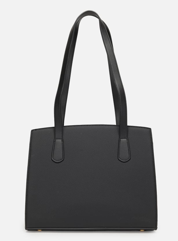 ALLEN SOLLY Solid Laptop Bag