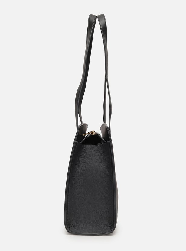 ALLEN SOLLY Solid Laptop Bag