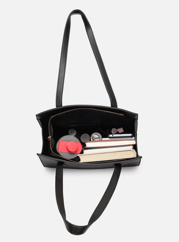 ALLEN SOLLY Solid Laptop Bag