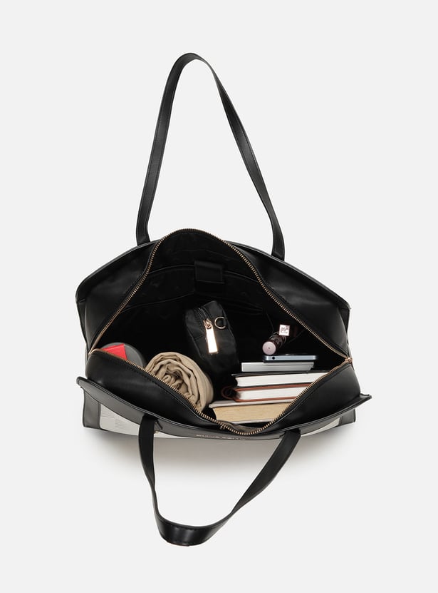 ALLEN SOLLY Patterned Laptop Bag