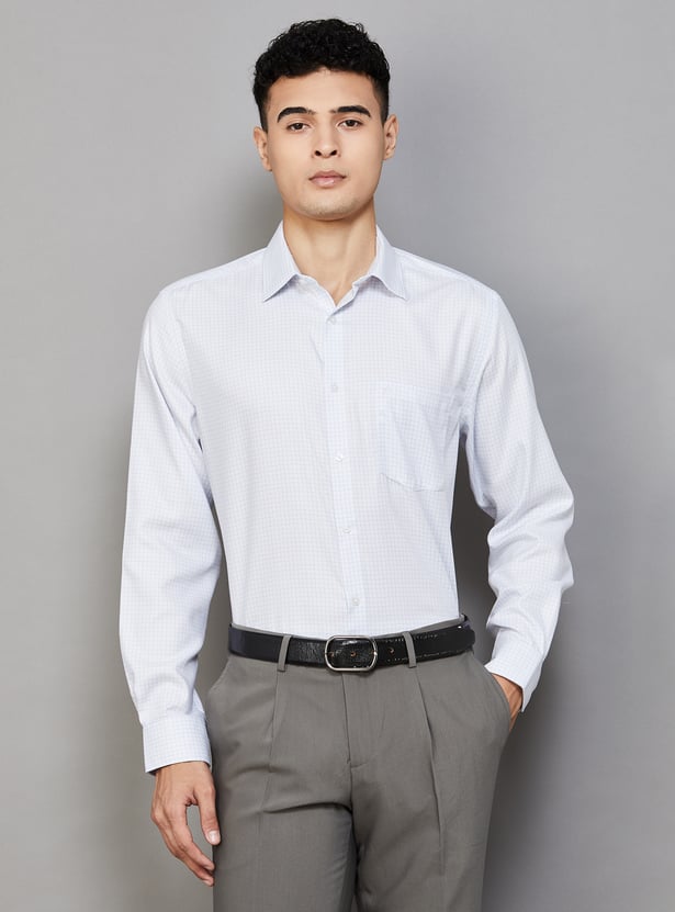 ARROW Checked Regular Fit Formal Shirt