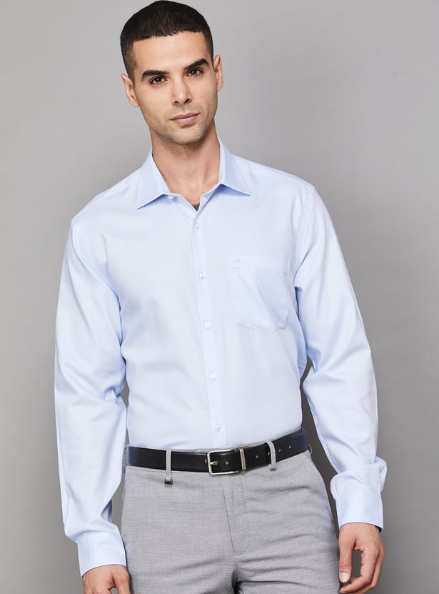ARROW Solid Regular Fit Formal Shirt