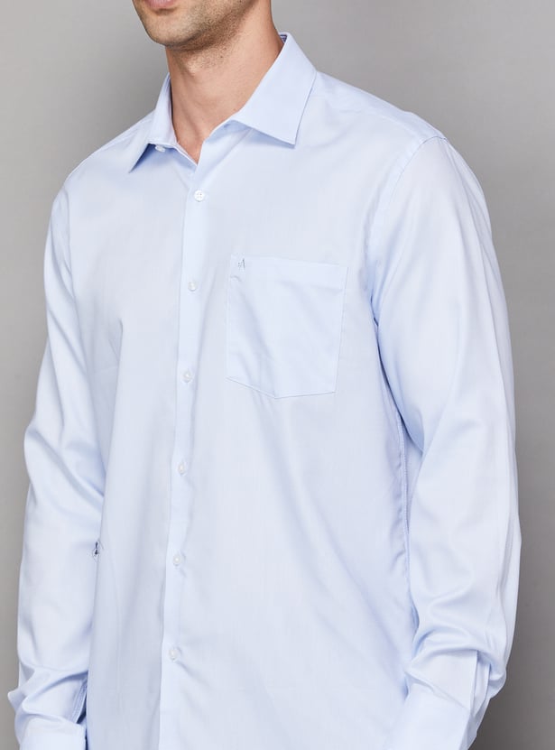 ARROW Solid Regular Fit Formal Shirt