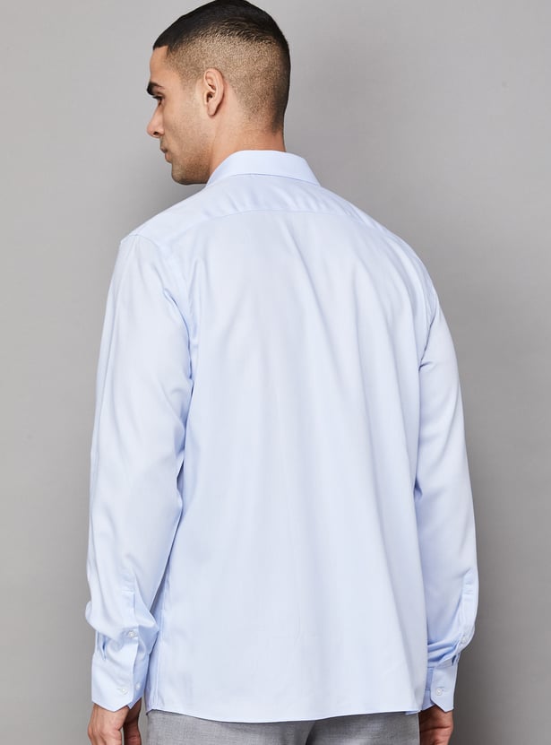 ARROW Solid Regular Fit Formal Shirt