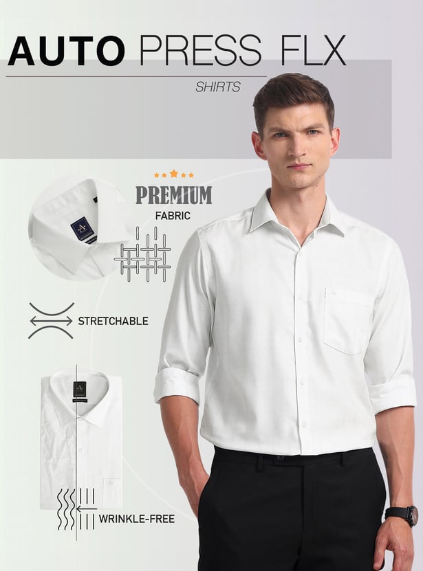 ARROW Textured Liberty Formal Shirt (Classic)