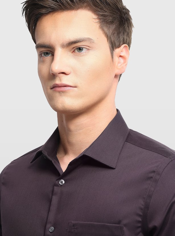 ARROW Striped Manhattan Formal Shirt (Slim)