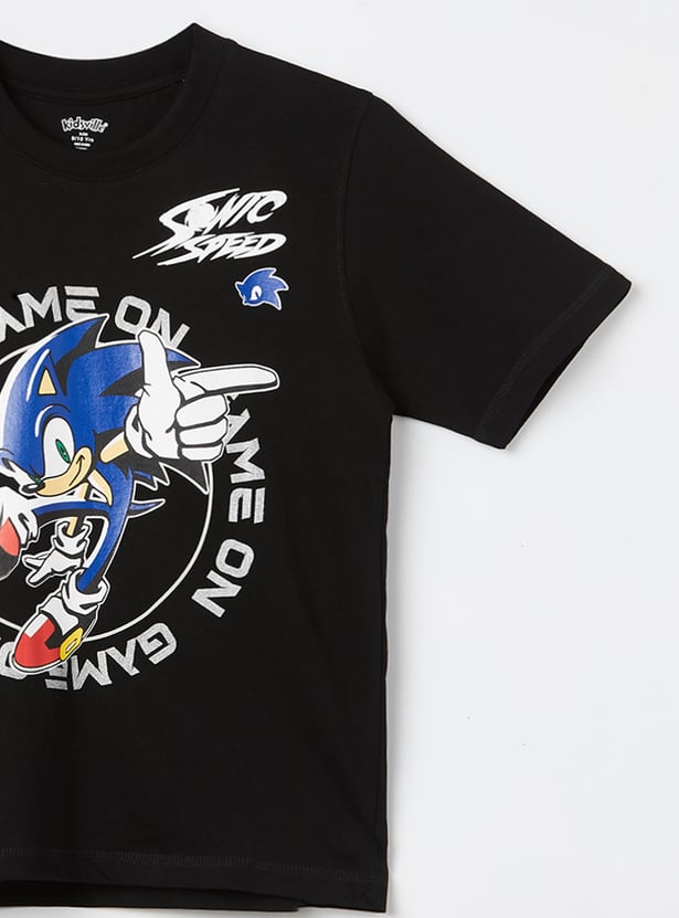 KIDSVILLE Boys Sonic the Hedgehog T-shirt