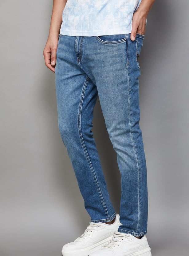 US POLO ASSN Washed Slim Tapered Jeans
