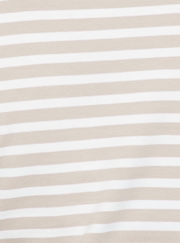 KAPPA Striped Crop T-shirt