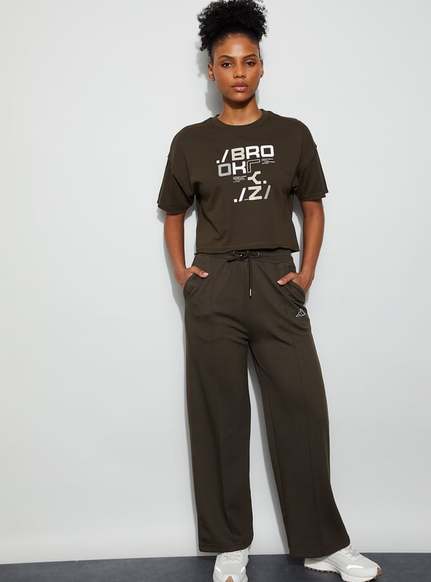 KAPPA Graphic Print Crop T-shirt