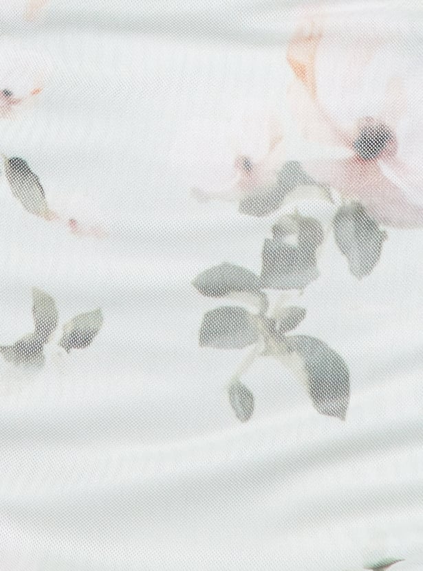 GINGER Floral Print Bodycon Dress