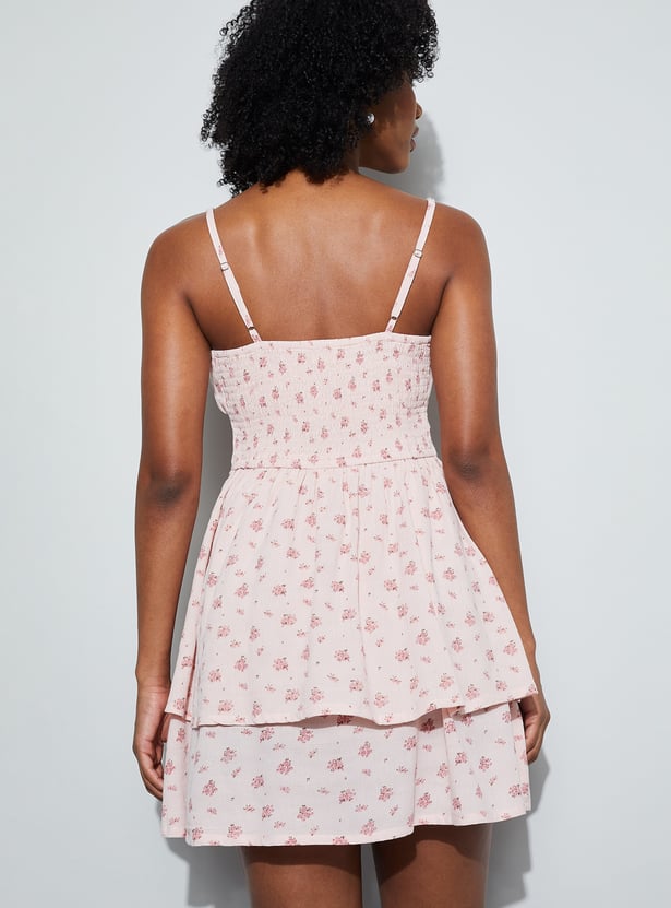 GINGER Printed Mini Dress