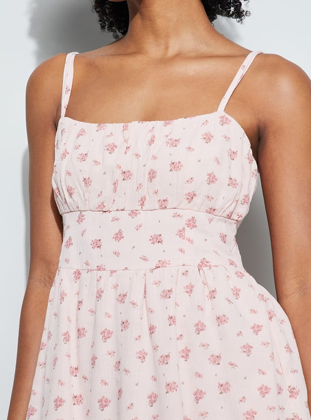 GINGER Printed Mini Dress