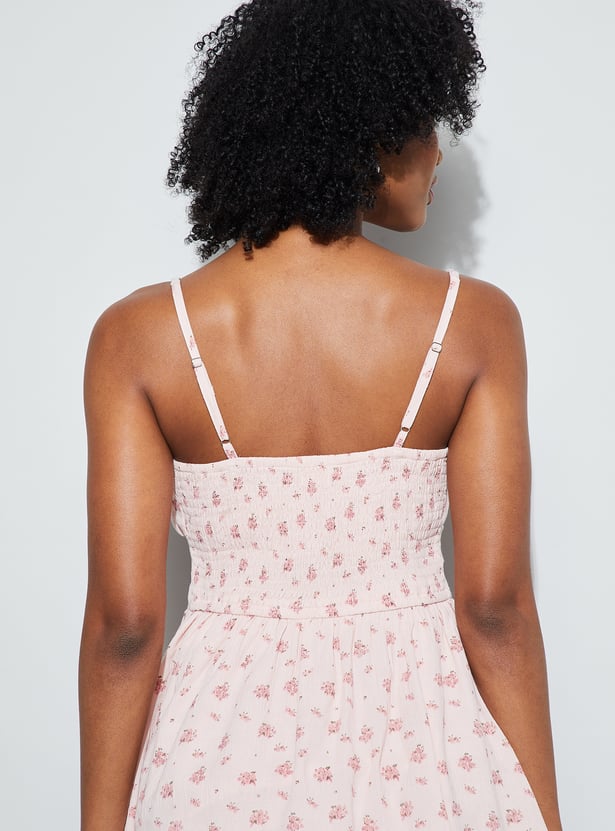 GINGER Printed Mini Dress