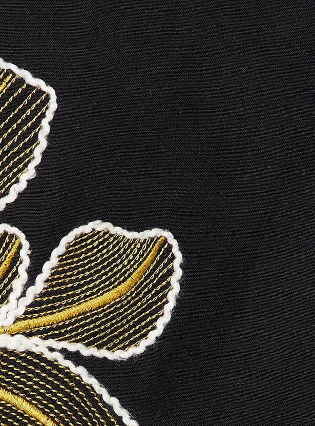 GINGER Embroidered Mini Skirt