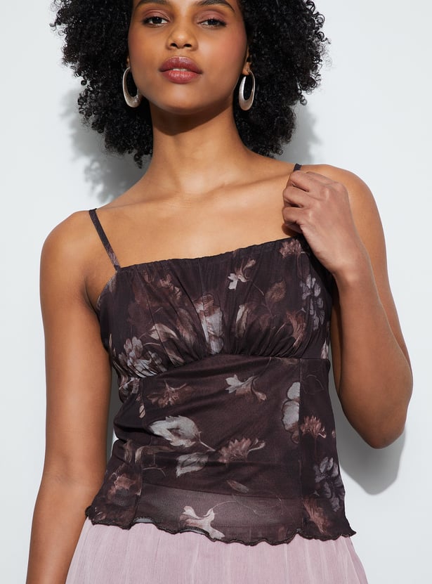 GINGER Floral Print Top