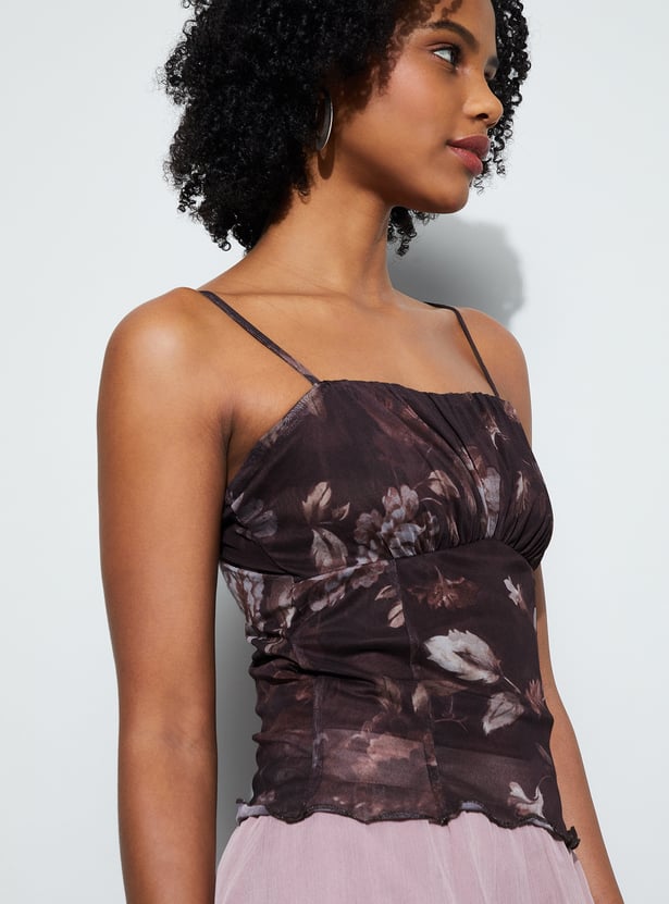 GINGER Floral Print Top