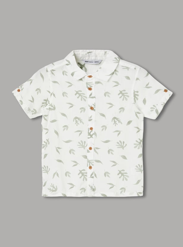 FAME FOREVER Boys Printed Shirt