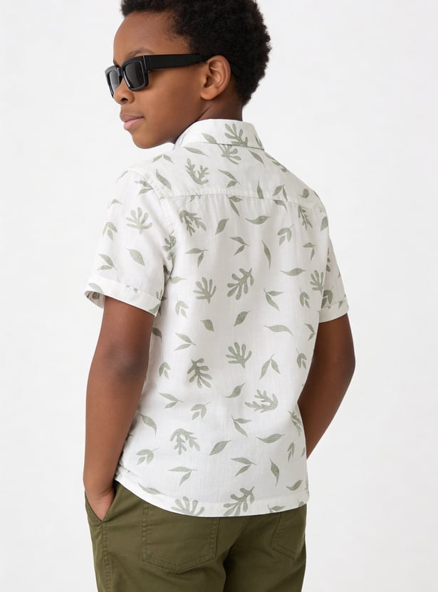 FAME FOREVER Boys Printed Shirt