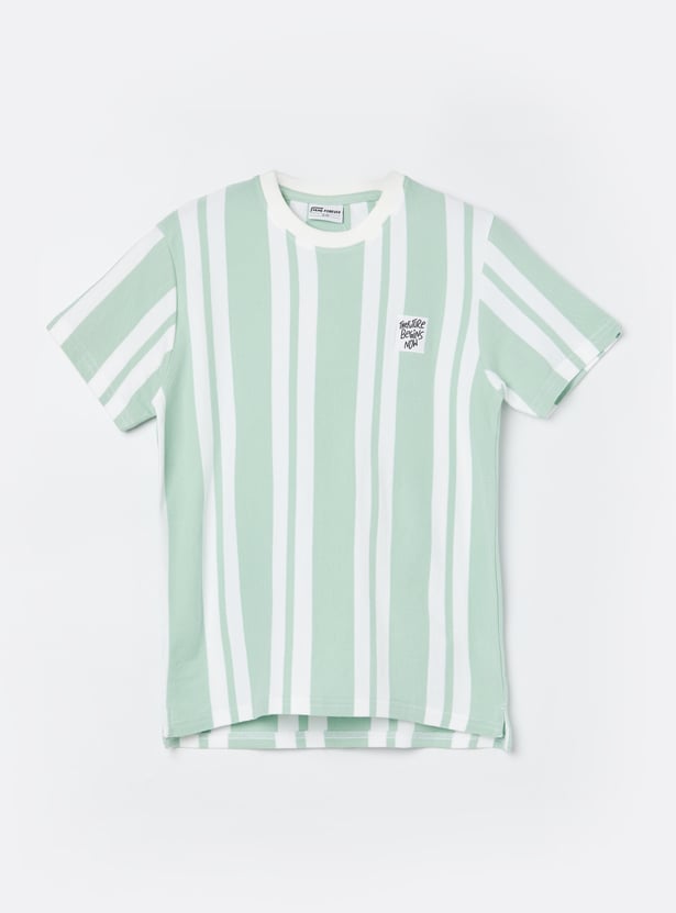 FAME FOREVER Boys Striped T-shirt