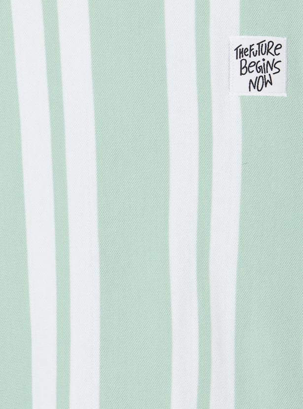 FAME FOREVER Boys Striped T-shirt
