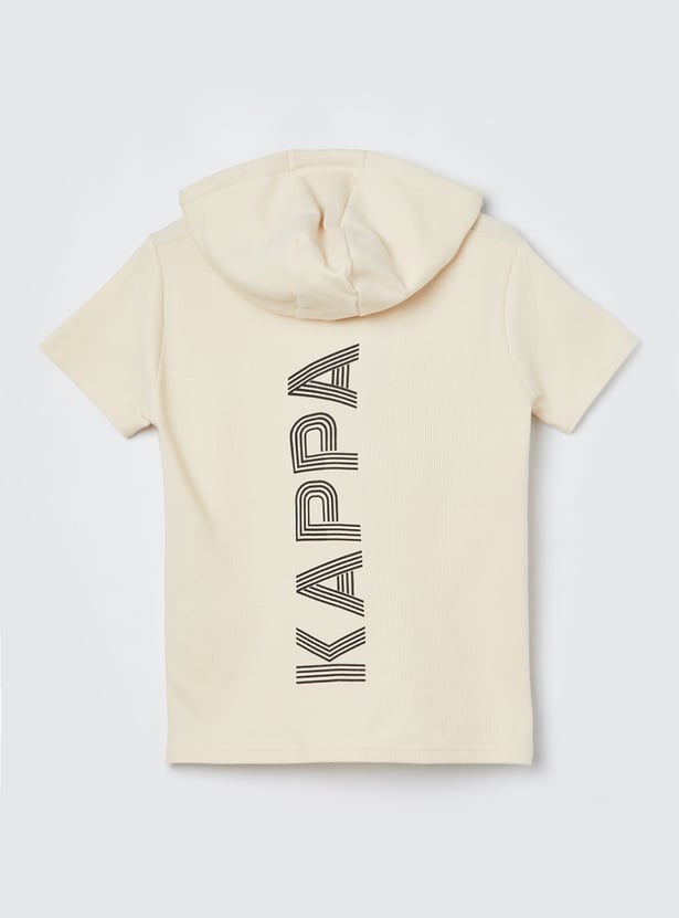 KAPPA Boys Solid Hooded T-shirt