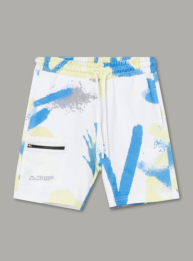 KAPPA Boys Graphic Print Shorts