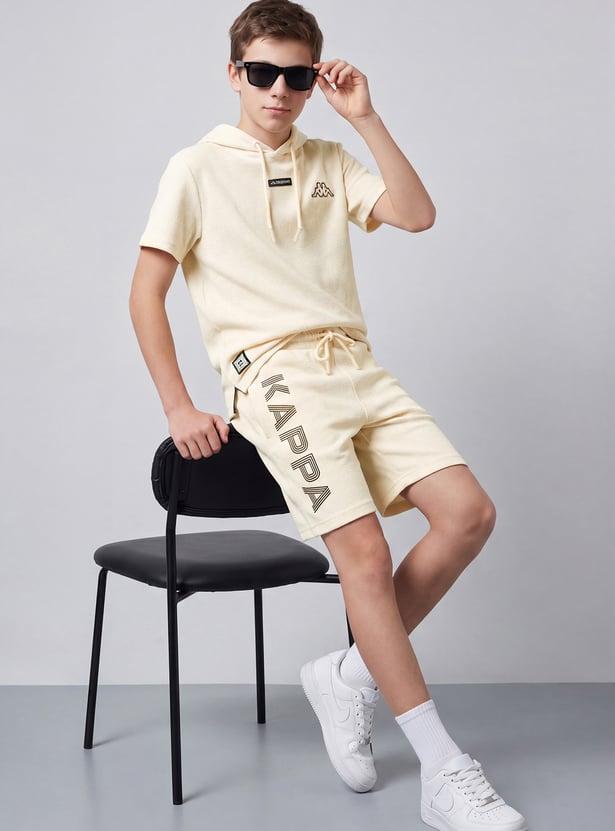 KAPPA Boys Graphic Print Regular Shorts