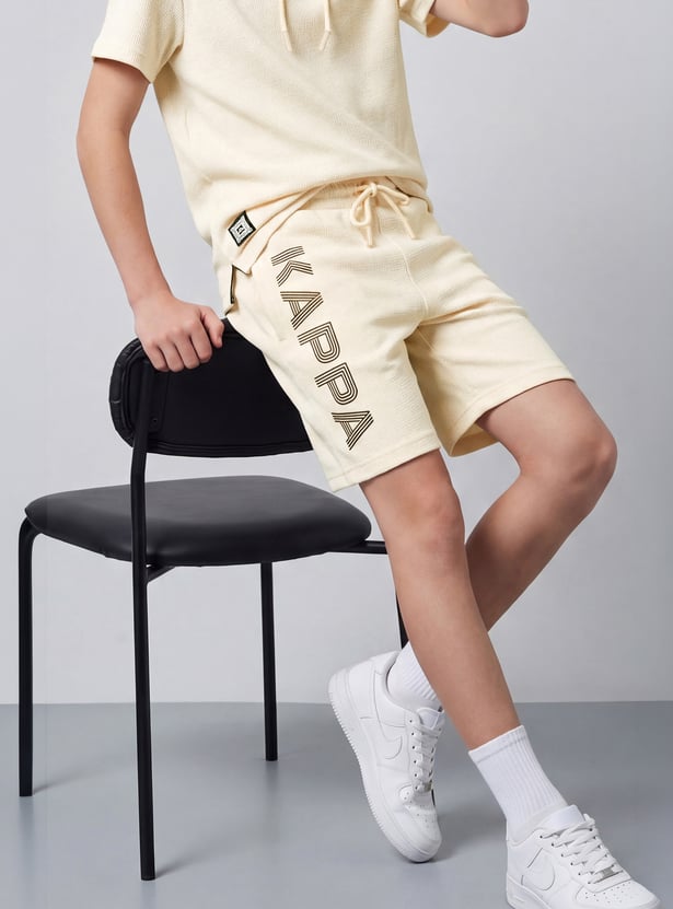 KAPPA Boys Graphic Print Regular Shorts