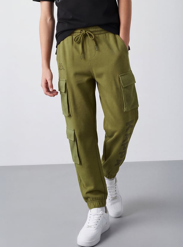 KAPPA Boys Graphic Print Track Pants