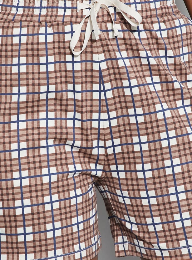 GINGER Checked Shorts