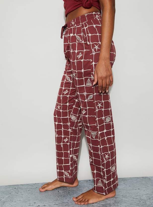 GINGER Nautical Print Pyjamas