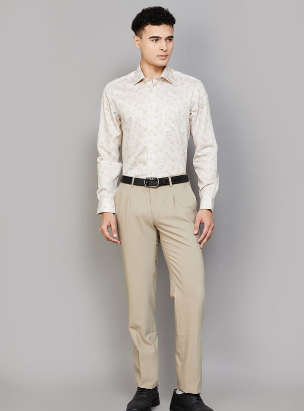 LOUIS PHILIPPE Printed Classic Fit Formal Shirt