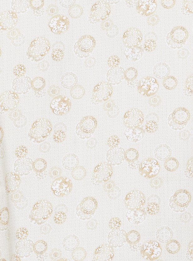 LOUIS PHILIPPE Printed Classic Fit Formal Shirt