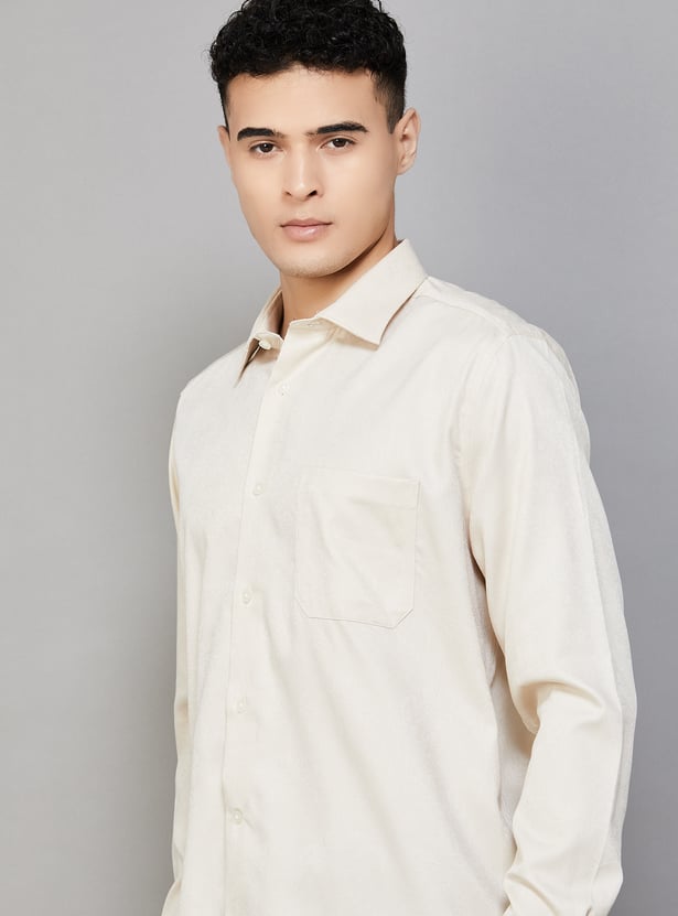 LOUIS PHILIPPE Woven Classic Fit Formal Shirt
