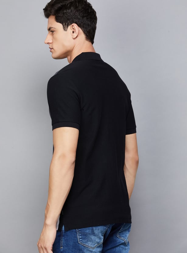 UNITED COLORS OF BENETTON Striped Polo T-shirt