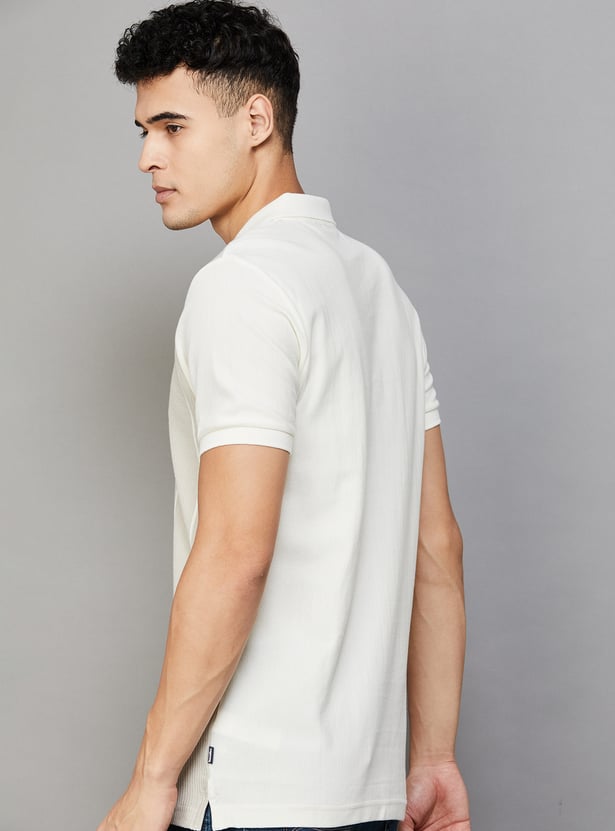 UNITED COLORS OF BENETTON Striped Polo T-shirt