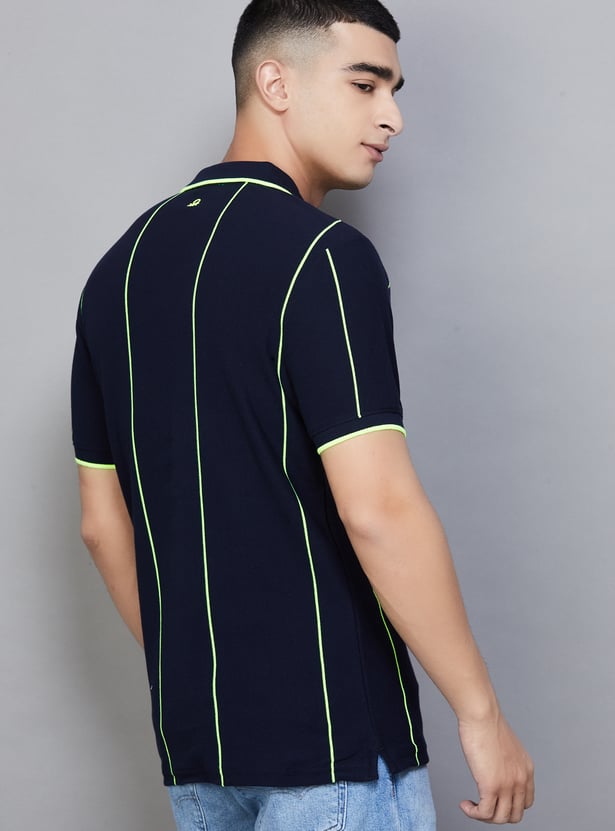UNITED COLORS OF BENETTON Striped Polo T-shirt