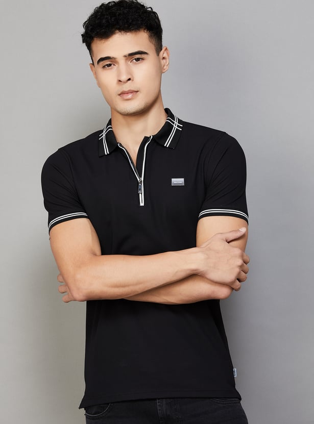 UNITED COLORS OF BENETTON Solid Polo T-shirt