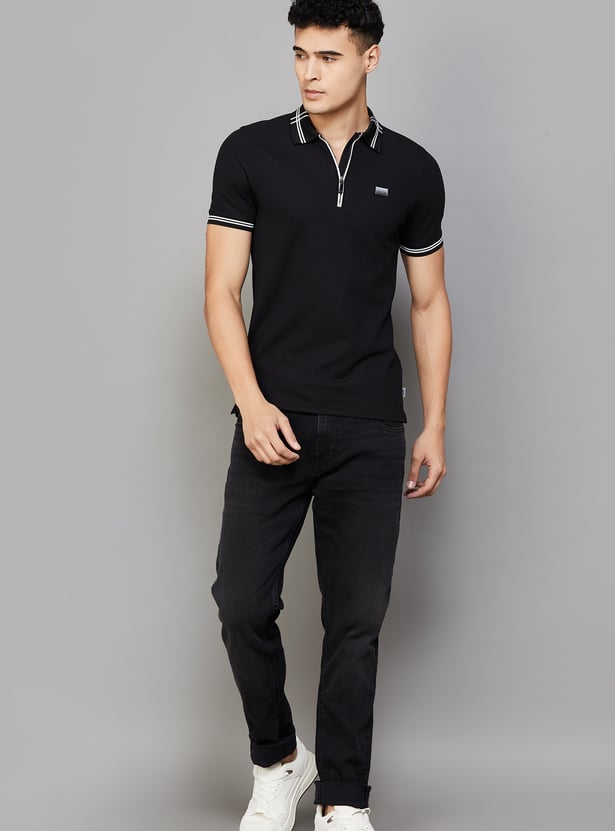 UNITED COLORS OF BENETTON Solid Polo T-shirt