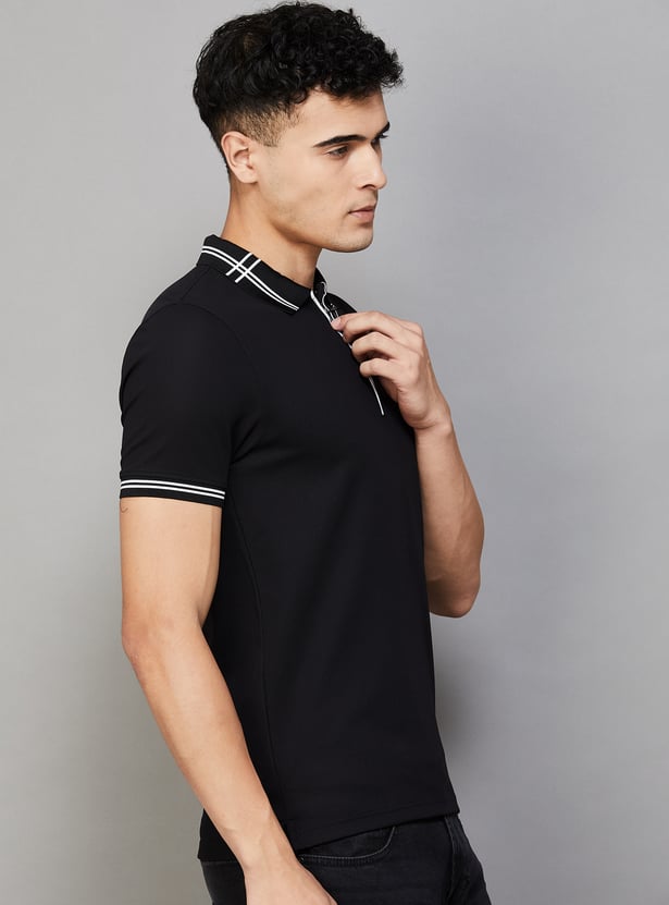 UNITED COLORS OF BENETTON Solid Polo T-shirt